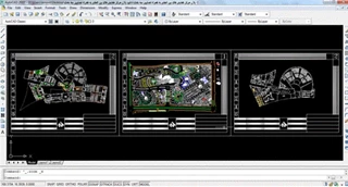 پلانهای مرکز همایش های بین المللی با رندر