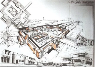 مجموعه 70 شیت طرح معماری با پرزانته دستی
