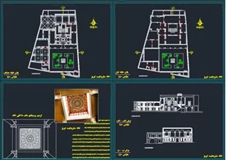 پلان خانه مشروطه تبریز