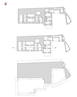 پلان عمارت تاریخی مباشری اردبیل