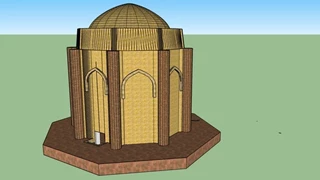 3 بعدی برج خراقان قزوین