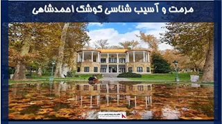 پروژه مرمت و آسیب شناسی کوشک احمدشاهی