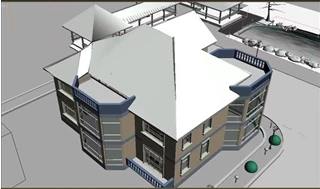 دانلود, 3dmax ویلا در شب
