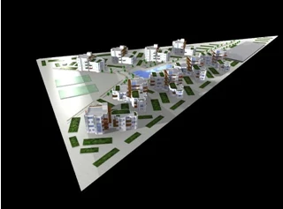 پلان شهرک مسکونی