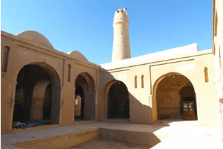 پلان مسجد تاریخی فهرج یزد