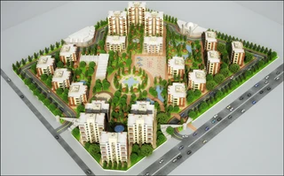 پلان شهرک مسکونی