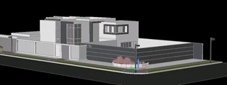 دانلود3D اتوکد خانه مدرن لاکچری