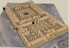 3 بعدی اسکچاپ کاروانسرای رباط شرف