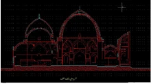  پلان مسجد کبود تبریز
