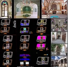 پلان خانه حیدرزاده تبریز 
