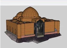 اسکچاپ مسجد کبود تبریز 