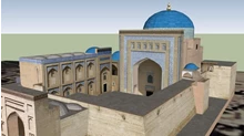  اسکچاپ بقعه پهلوان محمود، تری دی بقعه پوریای ولی