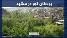 پروژه روستای تجر در مشهد