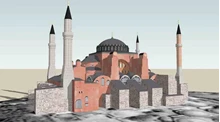 اسکچاپ مسجد ایاصوفیه استانبول